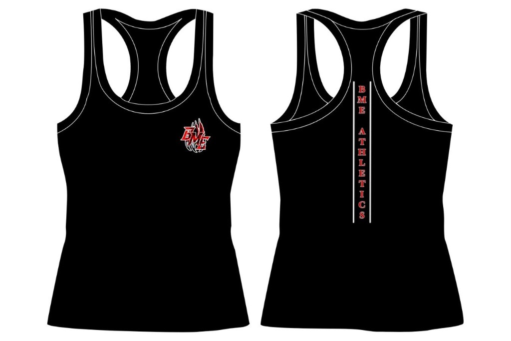 Athletic Top — Black