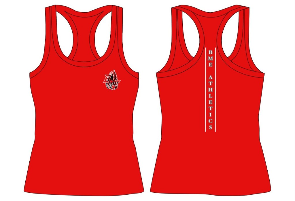 Athletic Top — Red